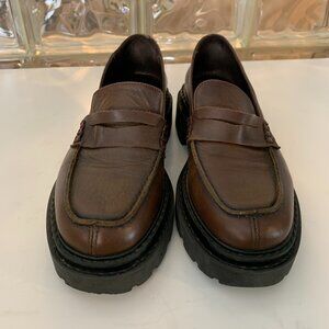 L'INTERVALLE Leather Loafers - Size 37